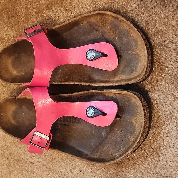 Birkenstock Gizeh Leather Sandals Size 41 W10/M8 - Picture 2 of 14
